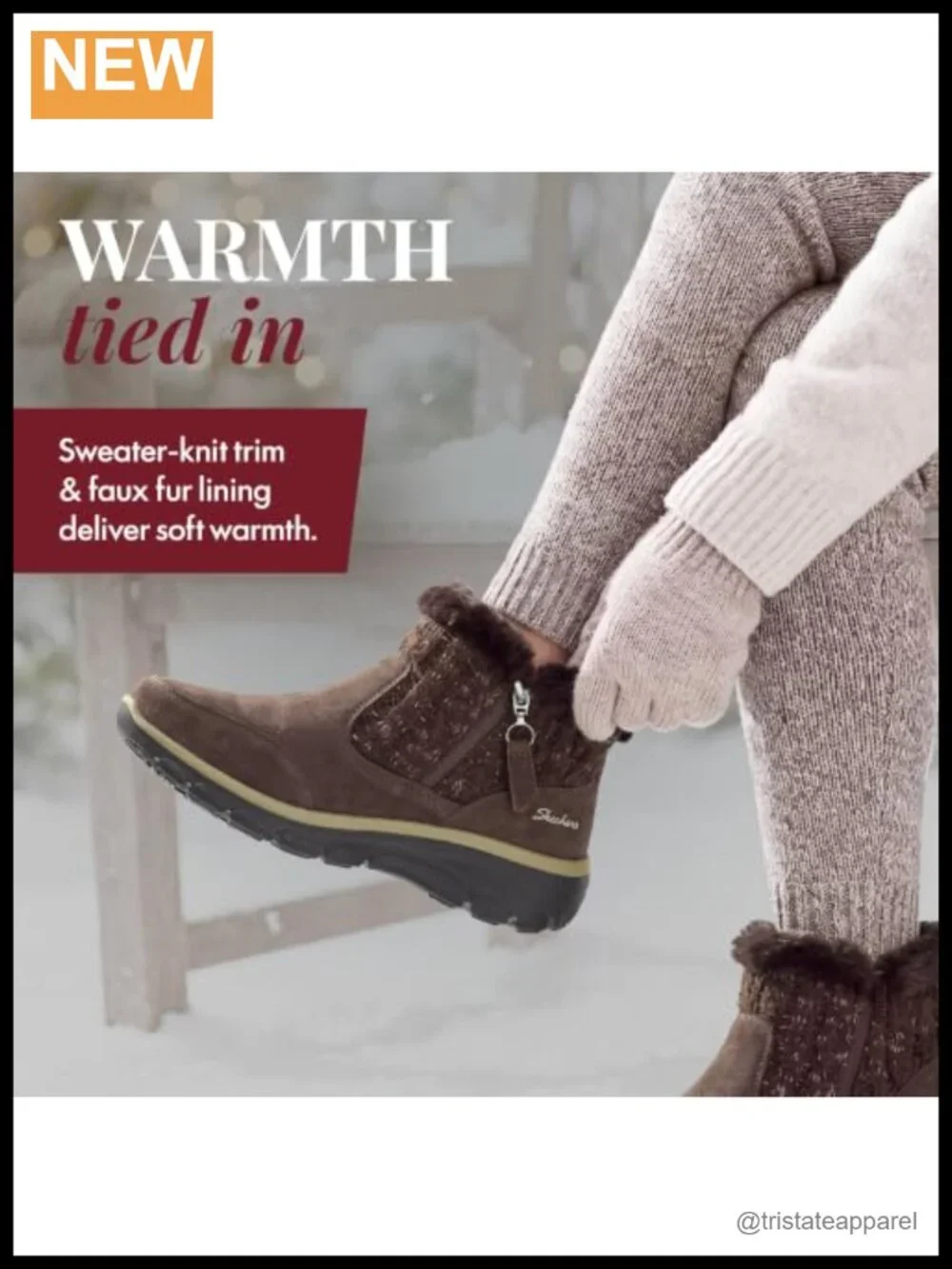 Cozy Ankle Booties with Memory Foam, Side Zip, Faux Fur Lining, Water Repellent